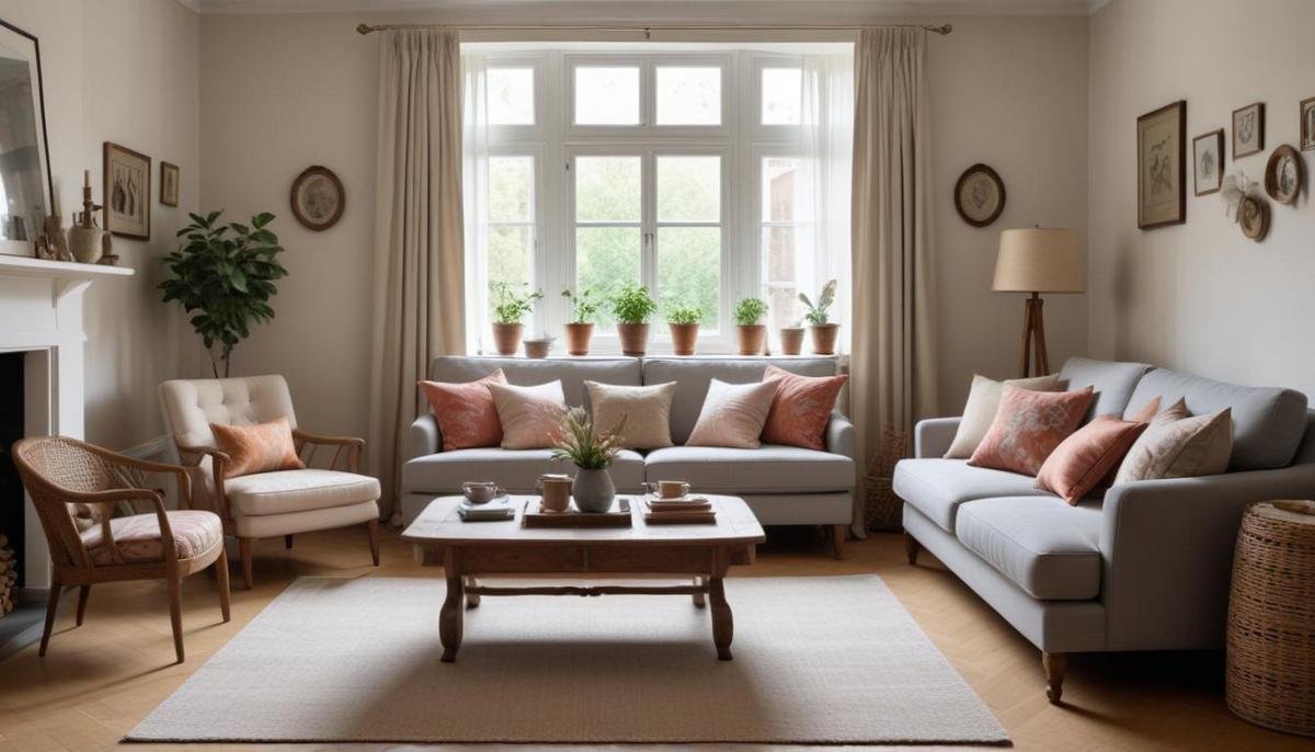 Iluminação e cores que valorizam a sala