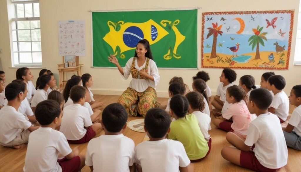 Folclore brasileiro na educação e cultura popular